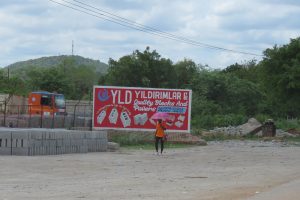 türkischer Baustoffhändler in Zambia